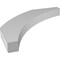 Ekena Millwork 3 1/2-in. W x 32-in. D x 32-in. H Thorton Architectural Grade PVC Knee Brace BRCP035X32X32THR - alternate 6